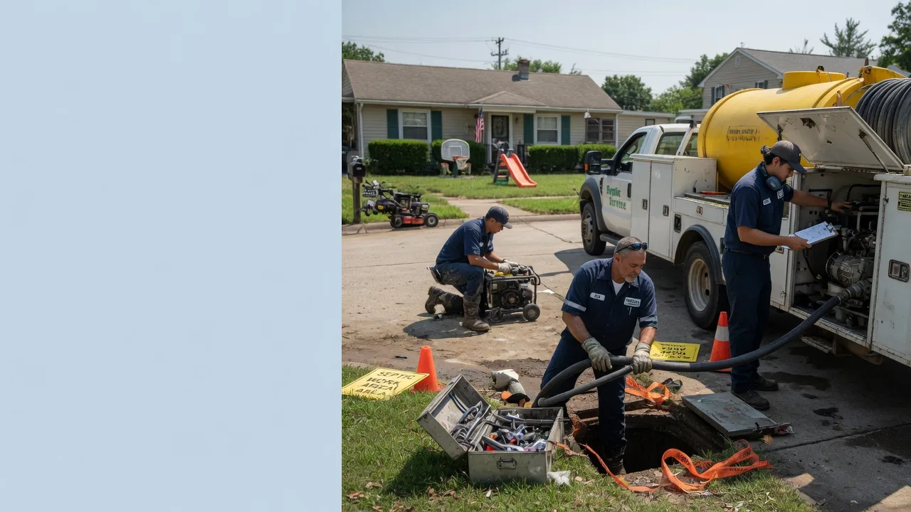 Septic Tank Pumping in Burr Oak, MI near me